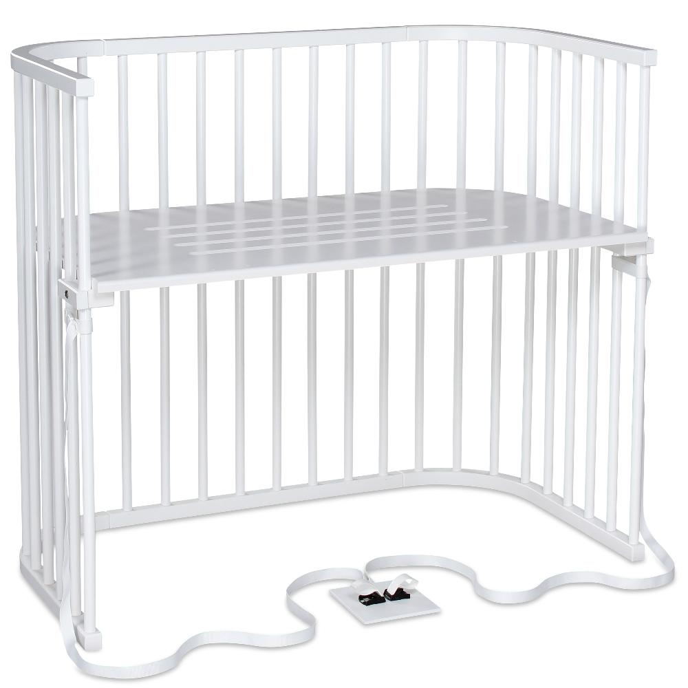 babymarkt Beistellbett Boxspring XXL weiß Nur noch ein Tag übrig