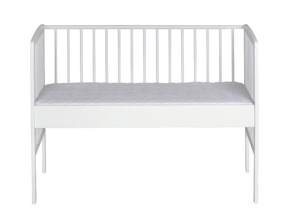 babymarkt Beistellbett Micky Plus weiß lackiert Clearance-Verkauf