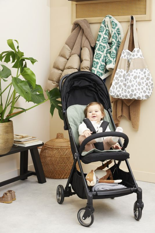 babymarkt Buggyeinlage Frottee Forest Green im Angebot