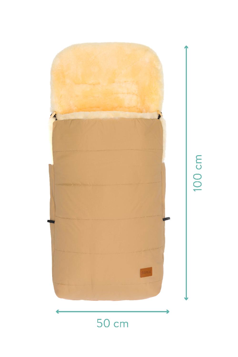babymarkt Winterfußsack Bernina Lammfell cappuccino Sonderangebot