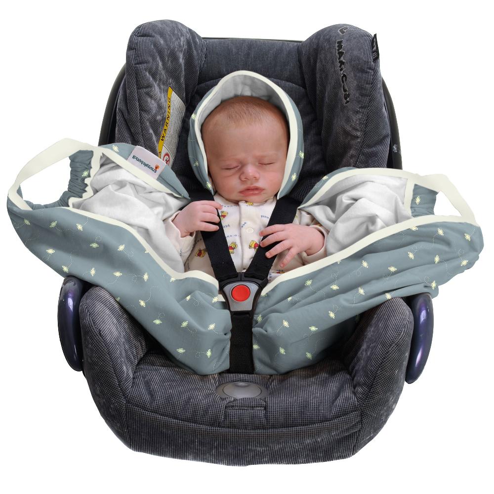 babymarkt Tragehilfe mint honey bee - Organic cotton Online Outlet