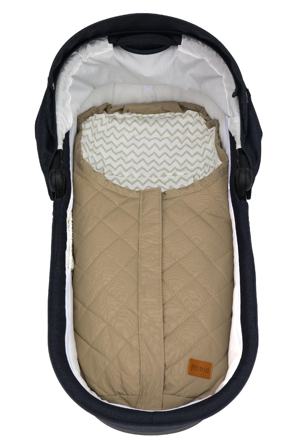 babymarkt Sommerfußsack Light Small Gr. 0 80x40 cm taupe Kauf eins, bekomm eins gratis