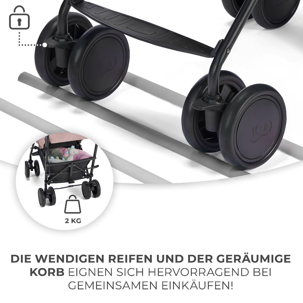 babymarkt Buggy SIESTA Rosa Riesige Ersparnisse