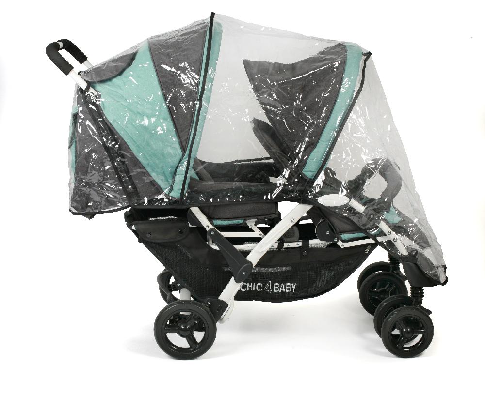 babymarkt Geschwisterwagen DUO Melange mint Super Sparpreis