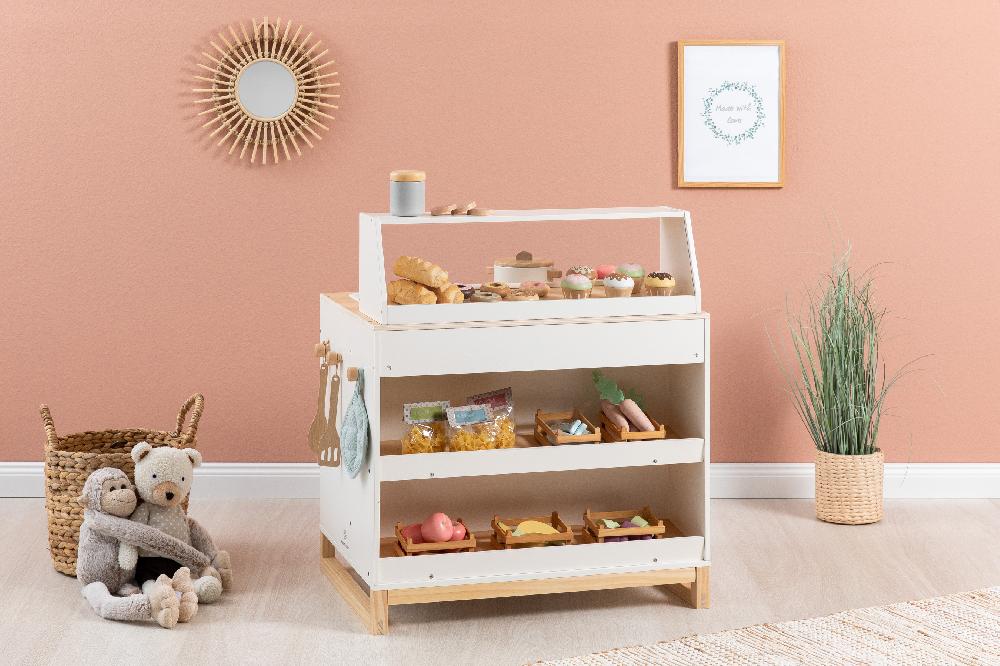 babymarkt Spielküche & Shop Prunus weiß/natur Speichern exportieren