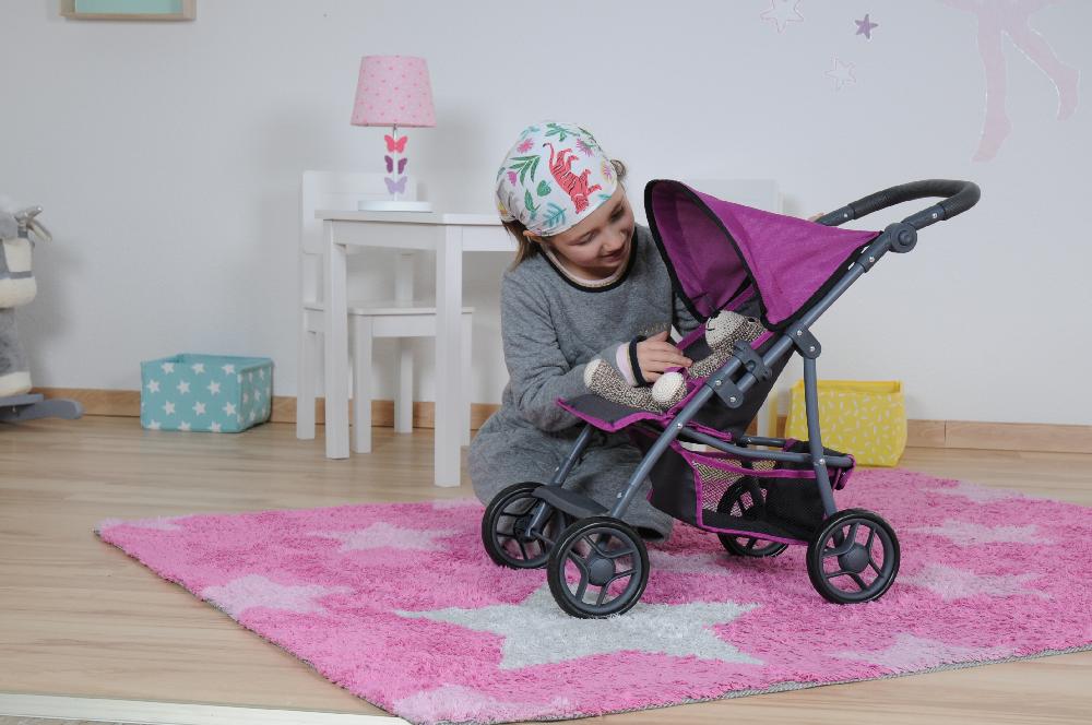 babymarkt Puppenbuggy Liba - tec purple 2025