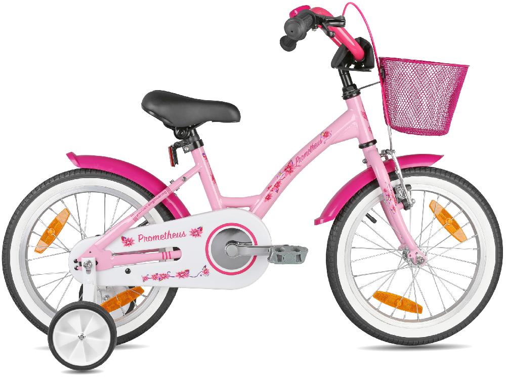 babymarkt Kinderfahrrad 16" mit Stützräder rosa-weiß Blitzverkäufe