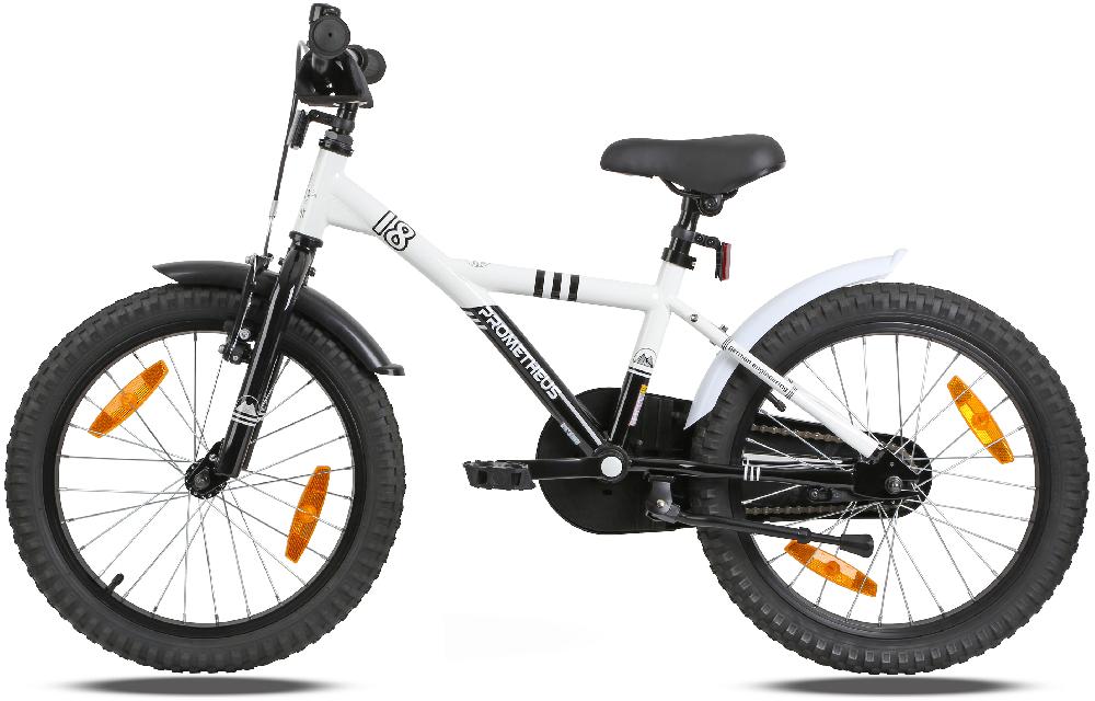 babymarkt Kinderfahrrad 18" weiß-schwarz Limitierter Zeitrabatt