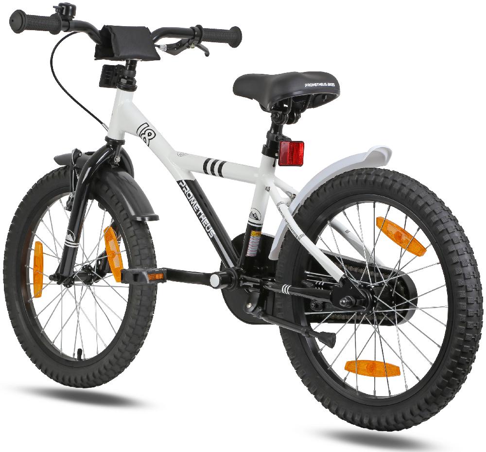 babymarkt Kinderfahrrad 18" weiß-schwarz Limitierter Zeitrabatt