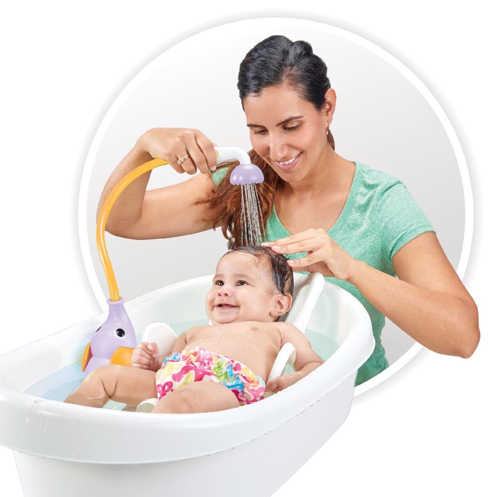 babymarkt Babydusche Elefant lila Vatertagsangebot