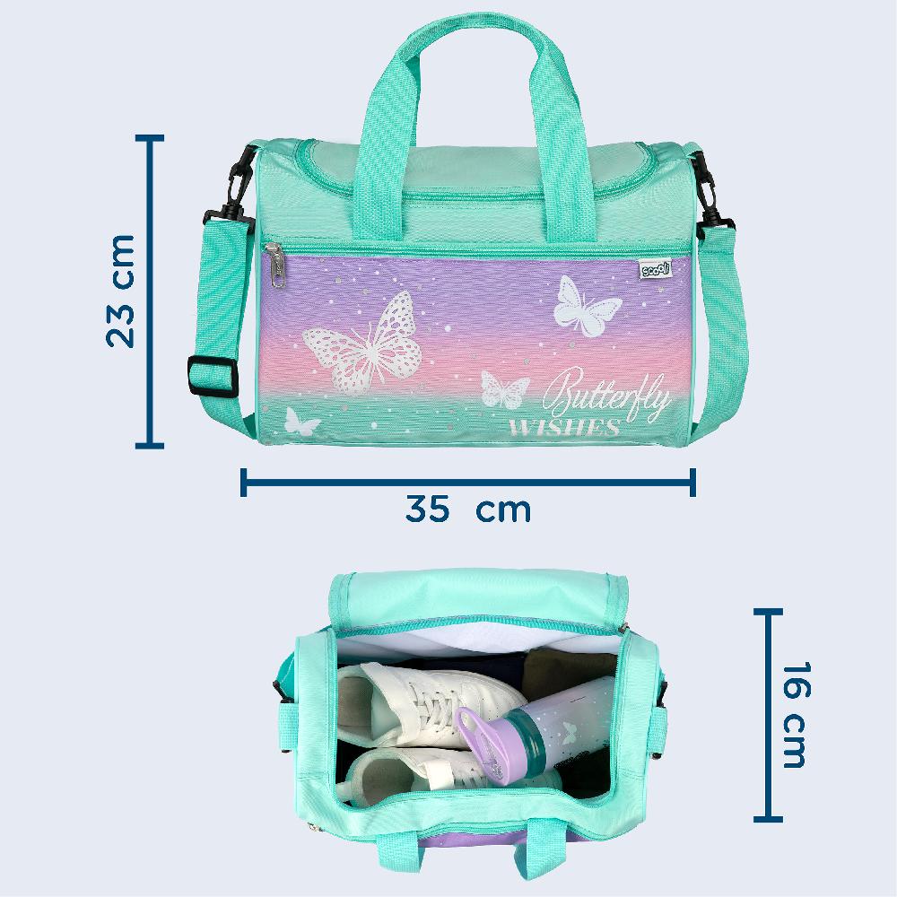 babymarkt Sporttasche Butterfly Wishes Neueste Mode