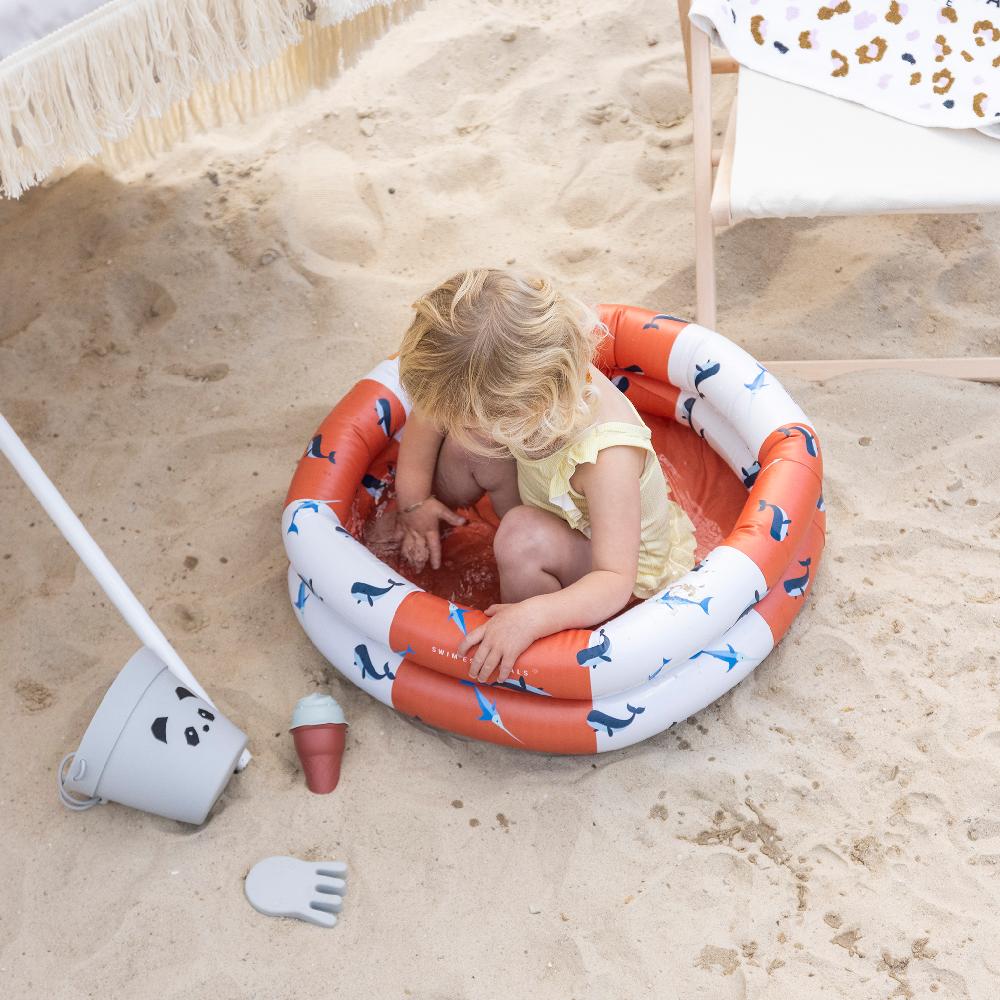 babymarkt Aufblasbarer Pool Red-White Whale 60 cm Sonderangebote