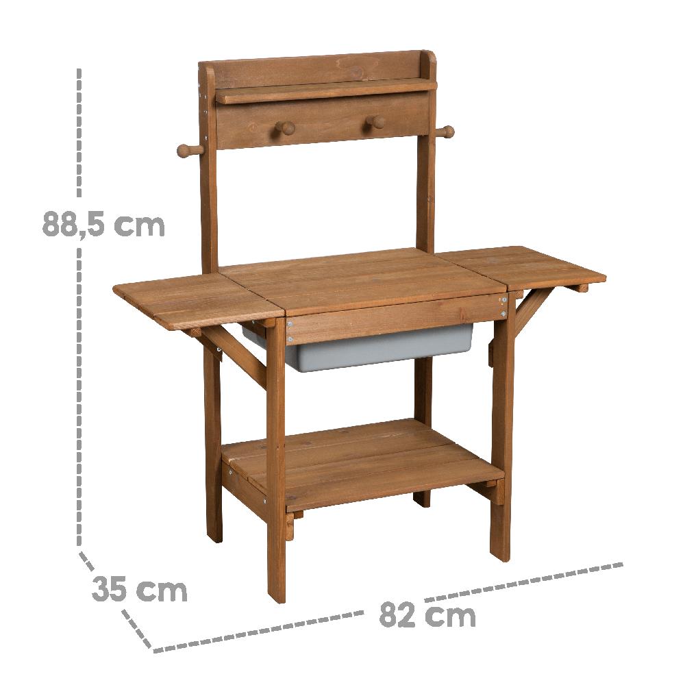 babymarkt Matschküche Midi braun Super Sparpreis