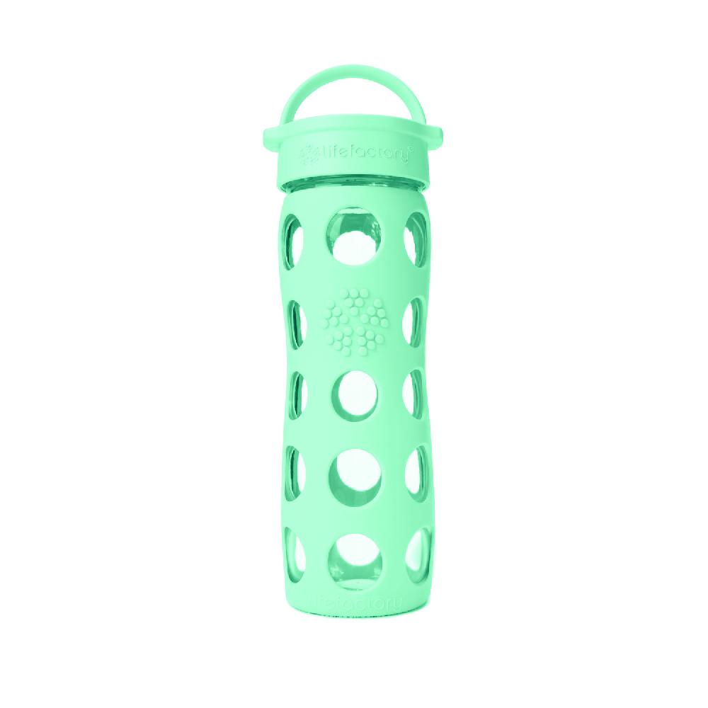babymarkt Trinkflasche aus Glas in turquoise 475 ml Zeitbegrenzte Promotion