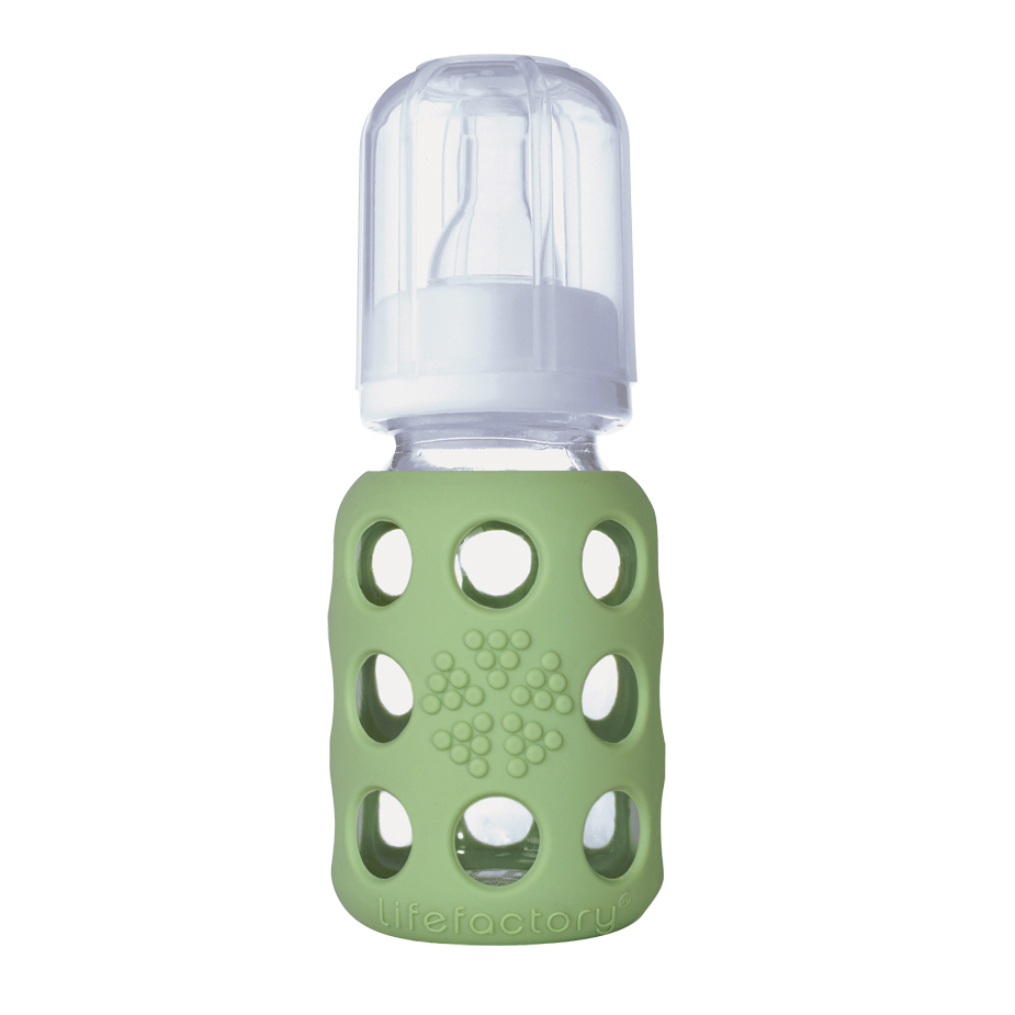 babymarkt Babyflasche aus Glas in spring green 120 ml Bis zu 65% Rabatt