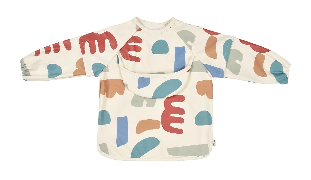 babymarkt Lätzchen 2-in1 mit abnehmbaren Ärmeln Im Verkauf