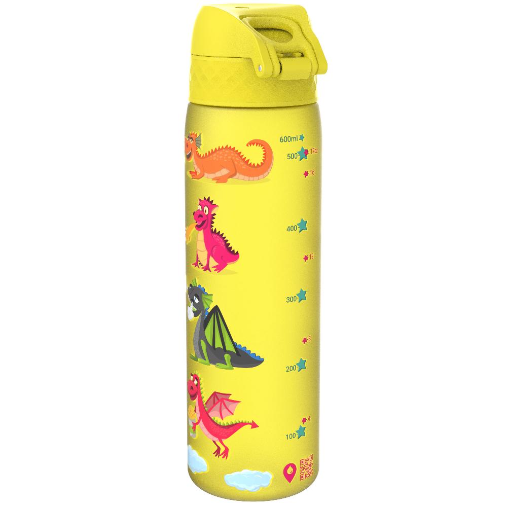 babymarkt Trinkflasche auslaufsicher 500 ml Drachen / gelb Fabrik Onlineshop