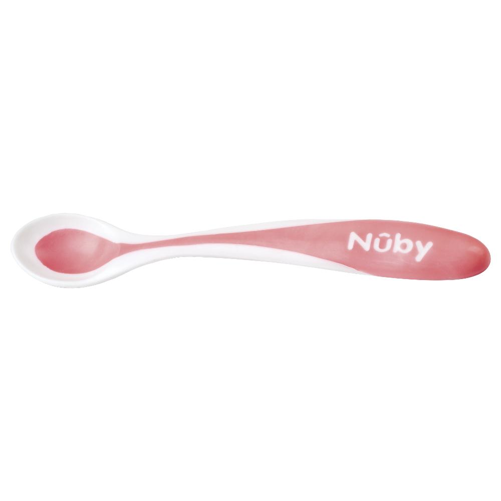 babymarkt Nûby Wärmesensorlöffel Hot Safe 4er Set ab 3 Monaten in pink Top Angebot