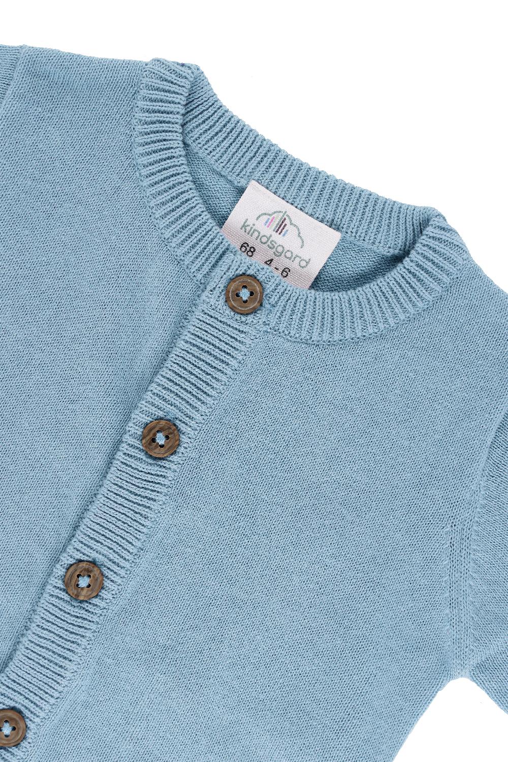 babymarkt Strickoverall strikka Feinstrick blau 50% Rabatt mit kostenlosem Versand