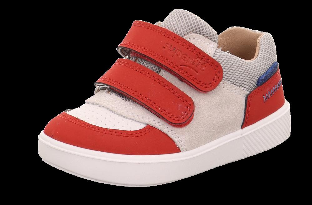 babymarkt Halbschuh Supies rot/weiß (mittel) Im Verkauf