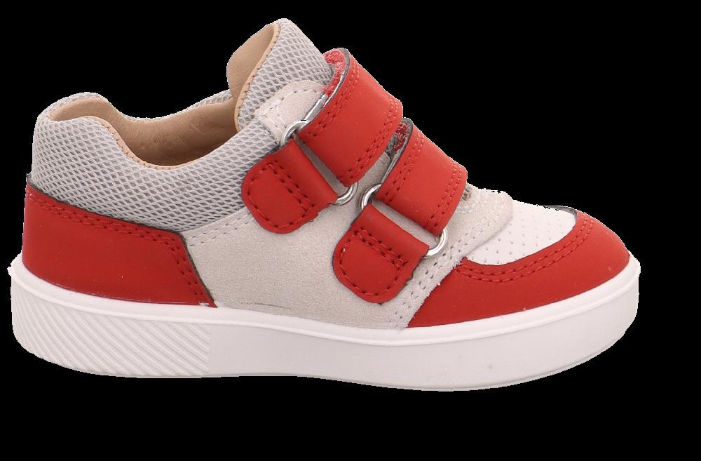 babymarkt Halbschuh Supies rot/weiß (mittel) Im Verkauf