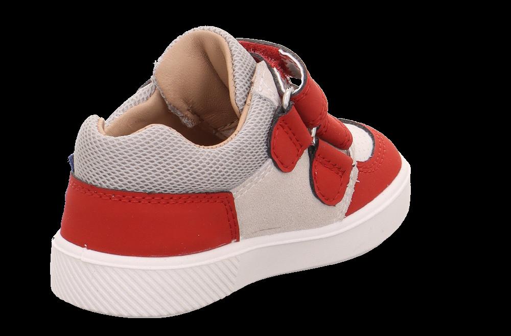 babymarkt Halbschuh Supies rot/weiß (mittel) Im Verkauf