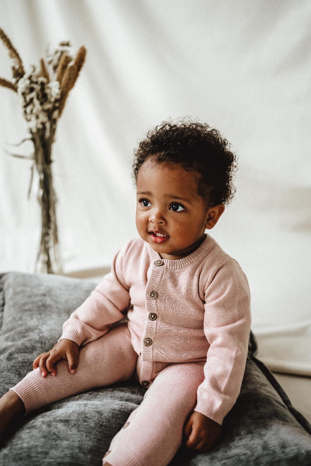 babymarkt Strickoverall strikka Feinstrick rosa Online