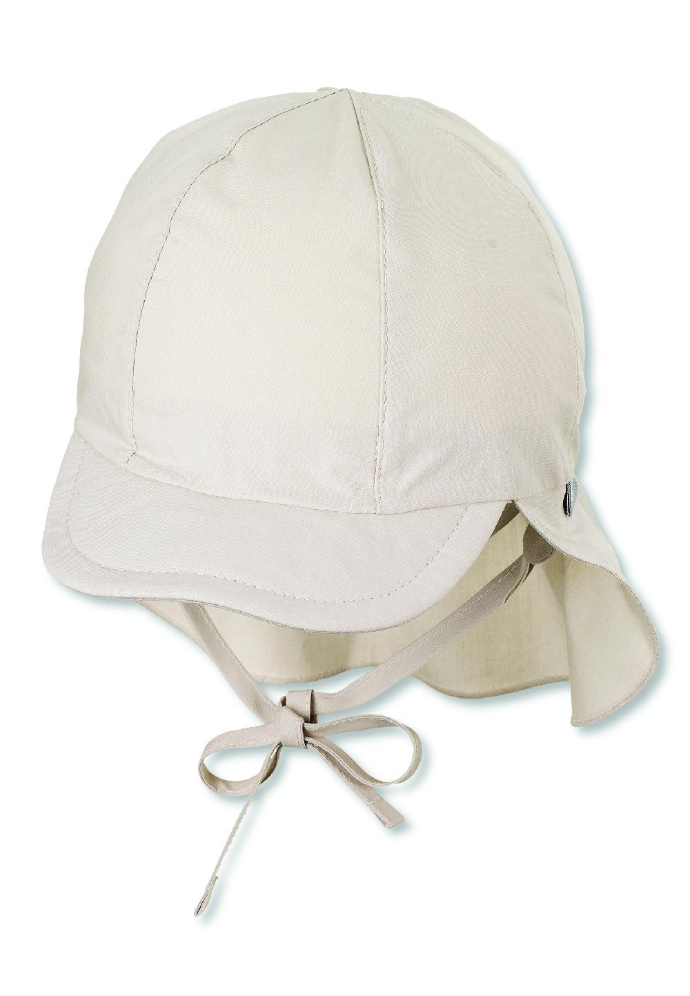 babymarkt Schirmmütze mit Nackenschutz beige Auslauf