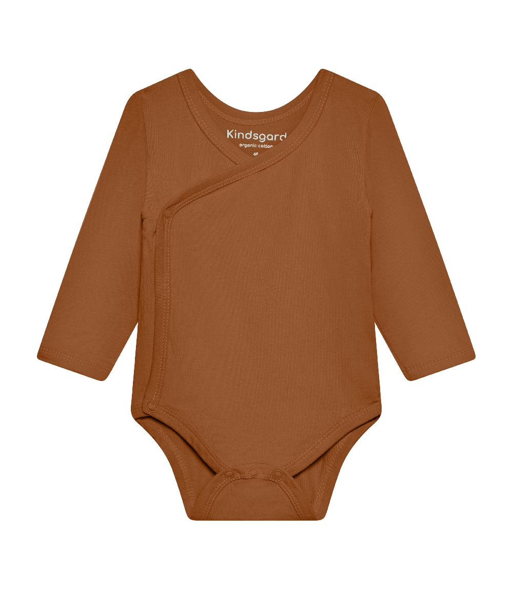 babymarkt Wickelbody trunder 5er-Pack langarm braun im Angebot