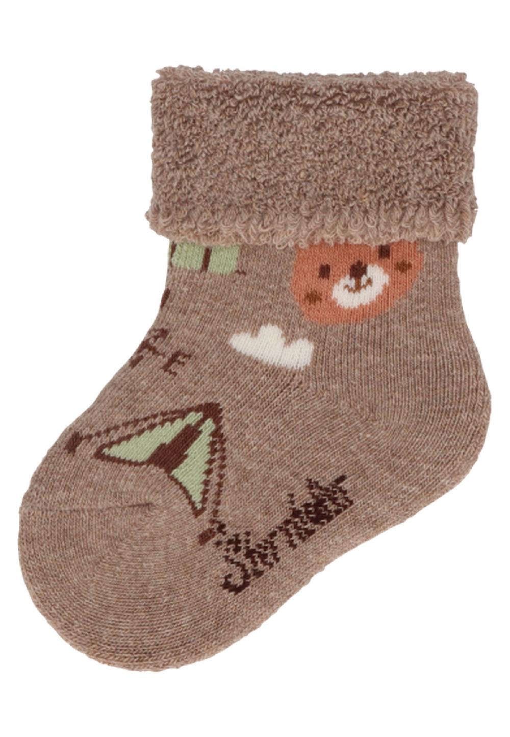 babymarkt Baby-Söckchen 3er-Pack Bär blassgrün Fabrikverkauf