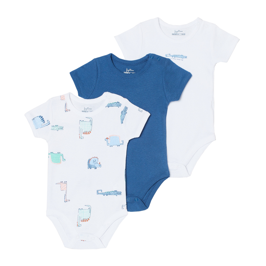 babymarkt Bodies blau 3er Pack Kostenloser Versand