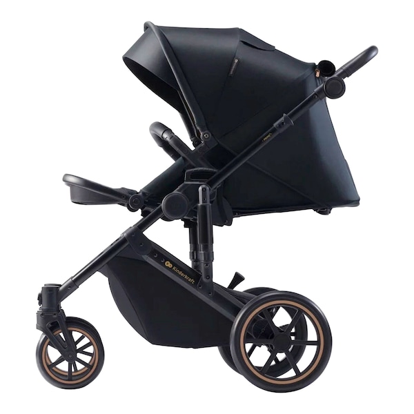 ﻿babywalz KinderkraftKombikinderwagen PRIME 2 inkl. Wickeltasche venezian black Letzte 3 Tage