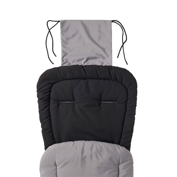babywalz babycabUniversal Sommer-Fußsack Duo für Kinderwagen Buggy grey melange Auslauf