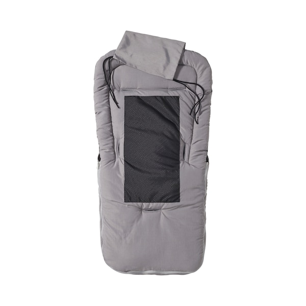babywalz babycabUniversal Sommer-Fußsack Duo für Kinderwagen Buggy grey melange Auslauf