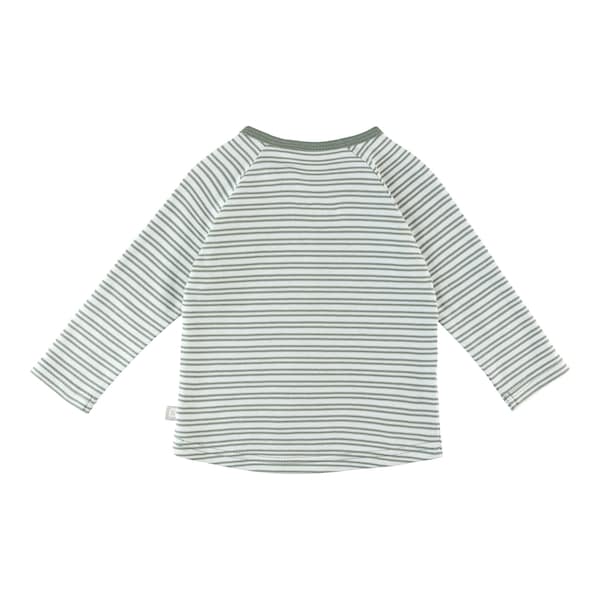 babywalz Bornino - Cute FoxRaglanshirt langarm Ringel Fox Friends grün/offwhite Flash Sale