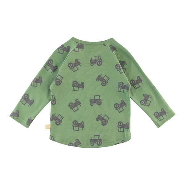 babywalz Bornino - Farm LifeRaglanshirt langarm Traktor grün/grau Exklusivangebot