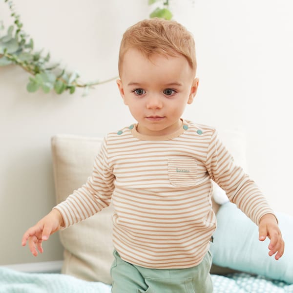 babywalz Bornino - Tiny HousesShirt langarm Ringel Cyber Monday