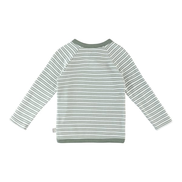 babywalz Bornino - Cute FoxWickelshirt langarm Ringel grün/offwhite Exklusive Angebote