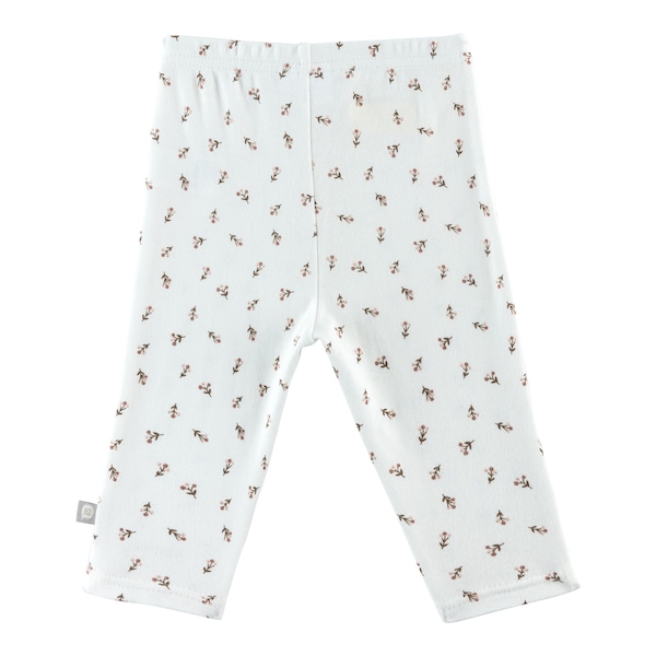 babywalz Bornino - Cute FoxLeggings Blumen offwhite Bestseller