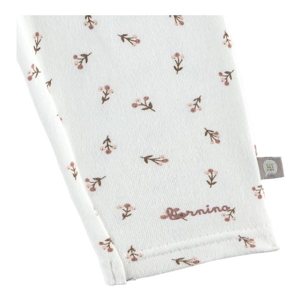 babywalz Bornino - Cute FoxLeggings Blumen offwhite Bestseller