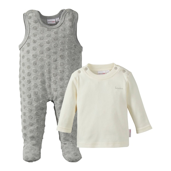 babywalz Bornino - BASICSNicki-Strampler Ausbrenner Tiefpreis