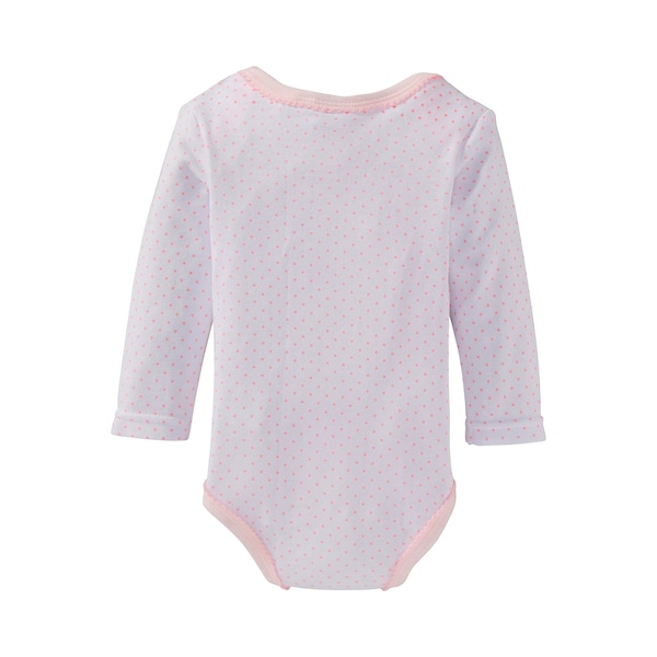 babywalz Bornino - BASICS3er-Pack Bodys langarm rosa Begrenzte Freigabe