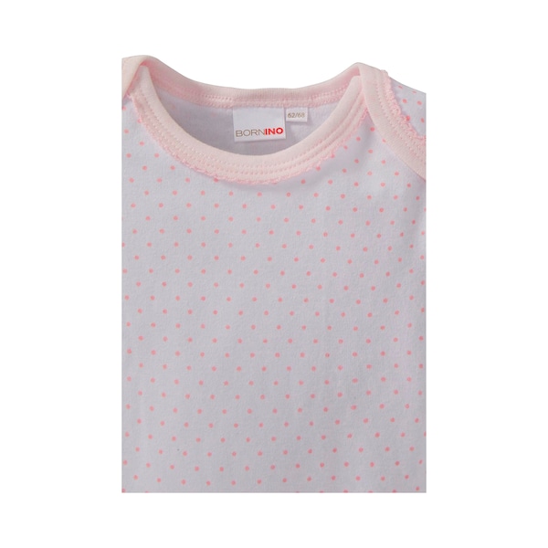 babywalz Bornino - BASICS3er-Pack Bodys langarm rosa Begrenzte Freigabe