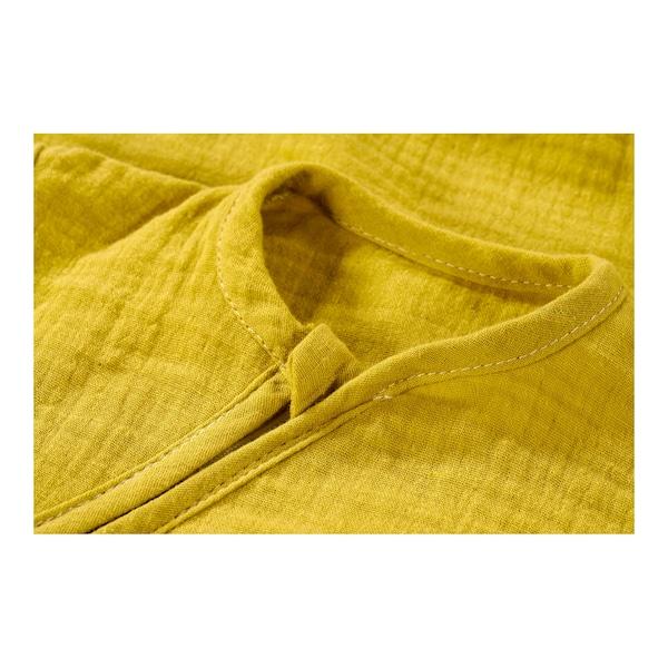 babywalz AlviSommerschlafsack Sommertraum Mull 0.5 TOG gelb Sonderangebot der Fabrik