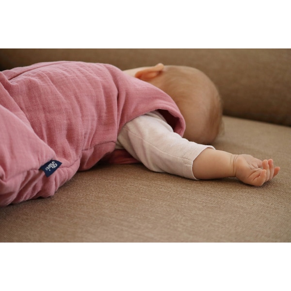 babywalz AlviGanzjahres-Sleepoverall 4-Season Mull 2.0 TOG fox glove Riesige Rabatte
