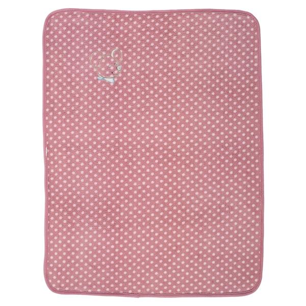 babywalz SterntalerBabydecke Plüsch 75x100 cm rosa / Maus Mable Fabrikladen