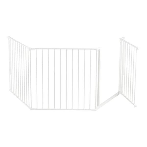 babywalz Baby DanAbsperrgitter Flex L 90-223 cm weiß Im Verkauf