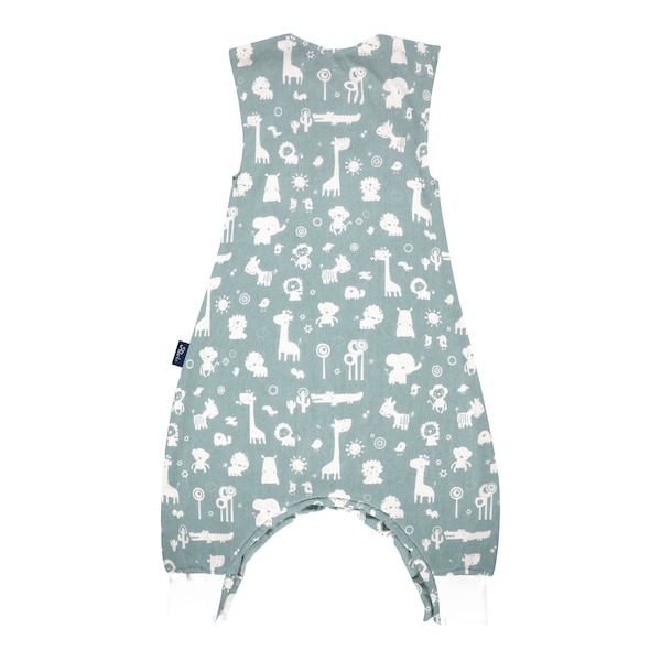 babywalz AlviSommer-Sleepoverall 0.5 TOG Zootiere blau 2025