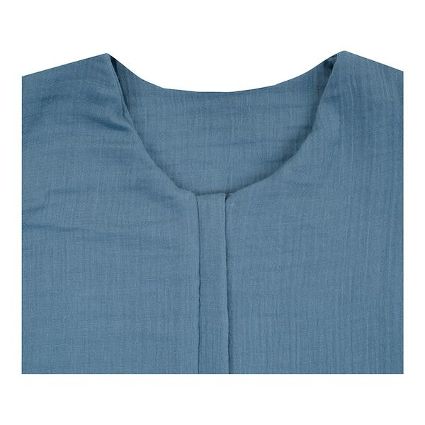 babywalz Julius ZöllnerSommer-Sleepoverall Jumper Musselin mit Beinen 0.5 TOG blau Auslauf