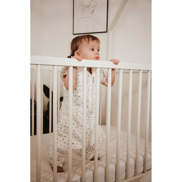 babywalz AlviGanzjahres-Sleepoverall 2.5 TOG Aqua Dot Schlussverkauf